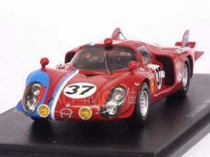 【送料無料】ホビー　模型車　車　レーシングカー アルファロメオルマンスパークalfa romeo t332 le mans 1968 piletteslotemaker 143 spark s4369