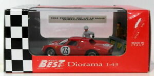 【送料無料】ホビー　模型車　車　レーシングカー ベストモデルスケールフェラーリルマン＃best model 143 scale 9604 ferrari 250 lm le mans 1964 23 dumaylamglois