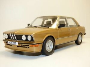 【送料無料】ホビー　模型車　車　レーシングカー セリエbmw m535i gold metal e12 118 serie 5 er