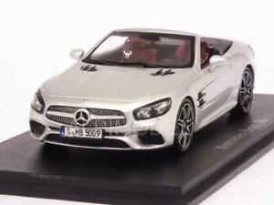 【送料無料】ホビー　模型車　車　レーシングカー メルセデスクラスイリジウムシルバーメタリックスパークmercedes slclass 2017 iridium silver metallic 143 spark s8180