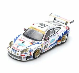 【送料無料】ホビー　模型車　車　レーシングカー スパークポルシェグアテマラルマンボーデspark s5526 porsche 911 gt3 rs n84 24h le mans 2003 p bourdais 143