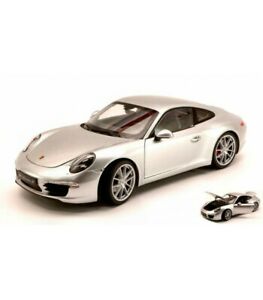 【送料無料】ホビー　模型車　車　レーシングカー ポルシェカレラシルバーporsche 911 991 carrera s 2012 silver 118