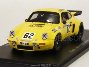 【送料無料】ホビー　模型車　車　レーシングカー ポルシェカレラルマンスパークporsche 911 carrera rsr le mans 1974 bondde fierlantblaton 143 spark s3492