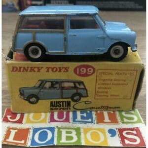 【送料無料】ホビー　模型車　車　レーシングカー イングランドオースティンボックスdinky toys angleterre 199 austin seven countryman avec sa boite dorigine pas un