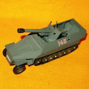 【送料無料】ホビー　模型車　車　レーシングカー ビンテージタンクデストロイヤーvintage dinky toys 694 75 cm tank destroyer vehicule complet rare
