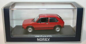 【送料無料】ホビー　模型車　車　レーシングカー スケールフォルクスワーゲンフォルクスワーゲンゴルフnorev 143 scale 840046 1976 volkswagen vw golf gti red