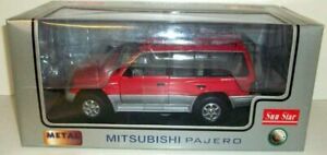【送料無料】ホビー　模型車　車　レーシングカー サンスターパジェロsunstar 118 1211 mitsubishi pajero v6 3500 red