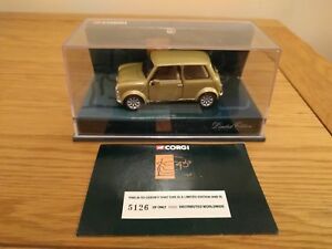 【送料無料】ホビー　模型車　車　レーシングカー コーギーミニレアエディションナイツブリッジゴールドcorgi mini 40 rare edition limitee knightsbridge gold