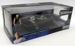 【送料無料】ホビー　模型車　車　レーシングカー スケールjada 124 scale 30737 dom amp; dodge charger rt fast amp; furious