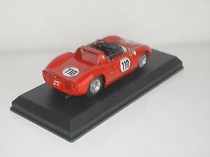 【送料無料】ホビー　模型車　車　レーシングカー フェラーリ＃モデルアートモデルferrari 250 p 110 1963 143 model 0126 artmodel