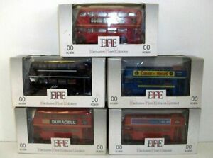 【送料無料】ホビー　模型車　車　レーシングカー ノズルロンドンefe 176 a 5x set of rt rtl buses london transport etc