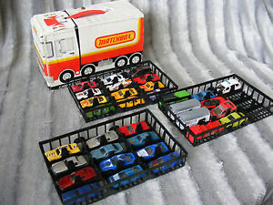 【送料無料】ホビー　模型車　車　レーシングカー ホットホイールコーギービンテージマッチストレージケースlot hot wheels corgi autres voitures vintage matchbox 1978 3 tier carry etui rangement 18,706円