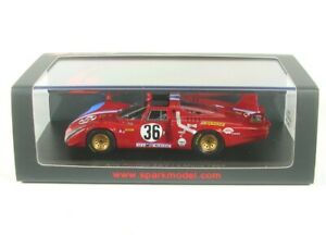【送料無料】ホビー　模型車　車　レーシングカー アルファロメオルマンalfa romeo t332 36 24h lemans 1969 tpilette r slotemaker 143 spark