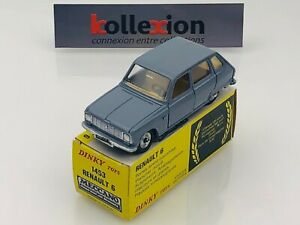 【送料無料】ホビー　模型車　車　レーシングカー ルノーdinky toys 1453 renault 6 143 nb