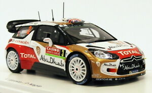 【送料無料】ホビー　模型車　車　レーシングカー スパークスケールシトロエン＃モンテカルロspark 143 scale s3788citroen ds3 wrc 3 3rd monte carlo 2014｜hokushin