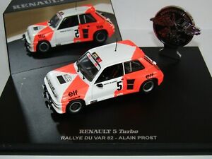 【送料無料】ホビー　模型車　車　レーシングカー イーグルグッズアランプロストルノーターボラリーeagle collectibles uh renault 5 turbo rallye du var 82 alain prost 143 1716