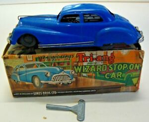 【送料無料】ホビー　模型車　車　レーシングカー ソートアンウィザードoriginal boxed et condition triang wizard stop sur voiture