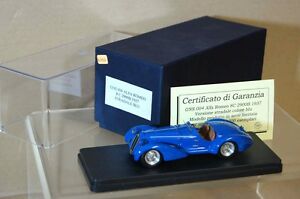 【送料無料】ホビー　模型車　車　レーシングカー モデルアルファロメオカブリオレ43 gns 004 modele 1937 alfa romeo 8c 2900b cabriolet ar