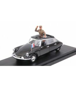 【送料無料】ホビー　模型車　車　レーシングカー シトロエンシャルルドゴールcitroen ds 19 de gaulle 1960 wfigure 143｜hokushin