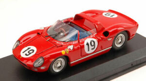 【送料無料】ホビー　模型車　車　レーシングカー ミニチュアスケールアートモデルフェラーリminiature voiture echelle 143 art model ferrari 330 p n19 3rd lm
