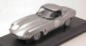 【送料無料】ホビー　模型車　車　レーシングカー ミニチュアスケールベストモデルジャガーヘリテージタイプminiature voiture echelle 143 best model jaguar heritage etype weight argent