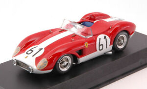 【送料無料】ホビー　模型車　車　レーシングカー ミニチュアスケールアートモデルフェラーリリタイヤminiature voiture echelle 143 art model ferrari 500 tr n61 dnf lm g 18,446円