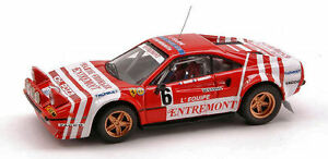 【送料無料】ホビー　模型車　車　レーシングカー フェラーリ＃ツアードフランスモデルferrari 308 gtb 6 winner tour de france 1981 andruet bouchetal 143 model