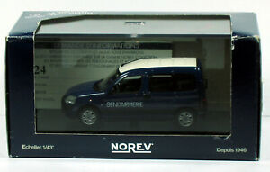 【送料無料】ホビー　模型車　車　レーシングカー プジョーパートナーpeugeot partner gendarmerie 479813 norev 143