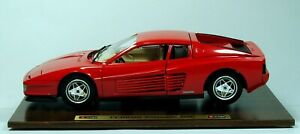 【送料無料】ホビー　模型車　車　レーシングカー ferrari testarossa 118 burago