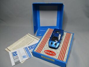 【送料無料】ホビー　模型車　車　レーシングカー al961 norev 143 bugatti eb110 modele de developpement 1991 bleu tres bon etat