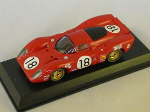 【送料無料】ホビー　模型車　車　レーシングカー モデルベストフェラーリルマンmodel best ferrari 312 p le mans 1969 n18 143｜hokushin