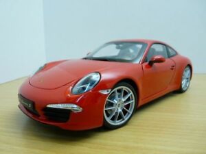 【送料無料】ホビー 模型車 車 レーシングカー ポルシェカレラporsche 911 991 carrera s rouge 118