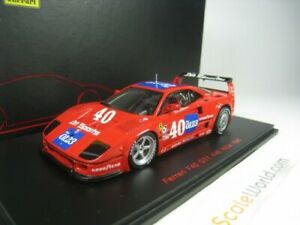 【送料無料】ホビー　模型車　車　レーシングカー フェラーリ＃ヘイウッドレッドラインモデルferrari f40 gt1 imsa 1990 40 h haywood m ferte 143 red line models｜hokushin