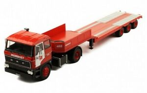 【送料無料】ホビー　模型車　車　レーシングカー ネットワークトレーラixo ixottr012 daf lowboy remorque 143｜hokushin