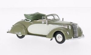 【送料無料】ホビー　模型車　車　レーシングカー ネオオペルアドミラルカブリオレグリーンベージュneo 43235 opel admiral cabriolet vertbeige 1938 143