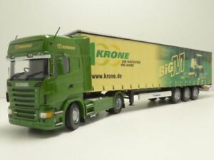 【送料無料】ホビー　模型車　車　レーシングカー クローネビッググリーンscania r580 krone big m vert 150 faucheuse