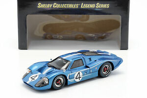 【送料無料】ホビー　模型車　車　レーシングカー フォード＃ルマンヒュームルビーグッズford gt40 mk iv 4 24h lemans 1967 hulme, ruby 118 shelby collectibles