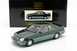 【送料無料】ホビー　模型車　車　レーシングカー メルセデスベンツメタリックグリーンスケールmercedesbenz 600 sec c140 annee 1992 vert metallique 118 kkscale