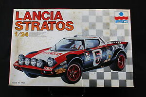 【送料無料】ホビー　模型車　車　レーシングカー ランチアレアバージョンyd001 esci 124 maquette voiture 3059 lancia stratos rare version