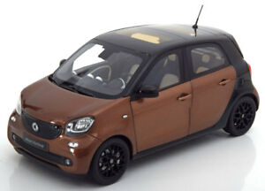 【送料無料】ホビー　模型車　車　レーシングカー スマートフォーフォーメタルブラウンブラウンメルセデスsmart forfour 2014 metal brown norev b66960299 118 mercedes marron
