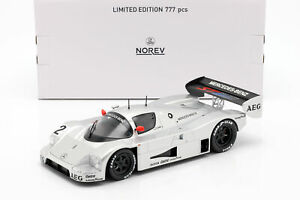 【送料無料】ホビー　模型車　車　レーシングカー ＃テストジュニアシューマッハヴェンドリンガーフレンツェンnettoyermercedes c9 2 junior test schumacher, wendlinger, frentzen 118 norev