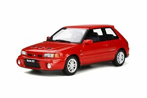 【送料無料】ホビー　模型車　車　レーシングカー マツダmazda 323 gtr 1992 red ot255