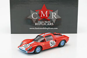 【送料無料】ホビー　模型車　車　レーシングカー フェラーリディノ＃ルマンサーモンホッブズferrari dino 206s 36 24h lemans 1966 salmon, hobbs 118 cmr