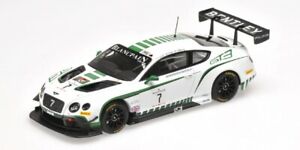 【送料無料】ホビー 模型車 車 レーシングカー グアテマラ#ブランパンシリーズニュルブルクリンクモデルbentley gt3 7 blancpain endurance series nurburgring 2015 143 model