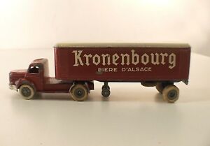 【送料無料】ホビー　模型車　車　レーシングカー セミアルザストレーラビールjrd f n 120 berliet semiremorque kronenbourg biere dalsace