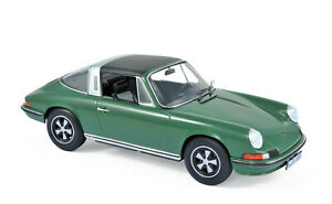 【送料無料】ホビー　模型車　車　レーシングカー ポルシェタルガグリーンスケールporsche 911 s targa annee 1973 vert echelle 118 de norev