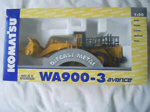 【送料無料】ホビー　模型車　車　レーシングカー ホイールローダーモデルjoal komatsu wa9003 wheel loader model 150boxed