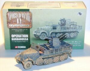 【送料無料】ホビー　模型車　車　レーシングカー カードバルバロッサコーギーcarte sd kfz 71 kraussmaffei avec flak operation barbarossa corgi 150｜hokushin
