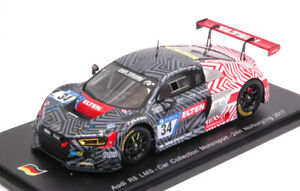 【送料無料】ホビー　模型車　車　レーシングカー ミニチュアスケールスパークモデルアウディニュルブルクリンクminiature voiture echelle 143 spark model audi r8 lms n34 nurburgring｜hokushin 18,186円