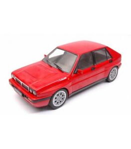 【送料無料】ホビー　模型車　車　レーシングカー ランチアデルタlancia delta hf integrale 16v 1989 red 118